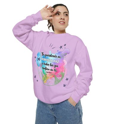 You Will Keep Yourself in Complete Peace - Garment-Dyed Sweatshirt 